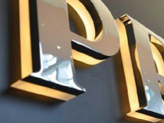 金屬亞克力面板發(fā)光字