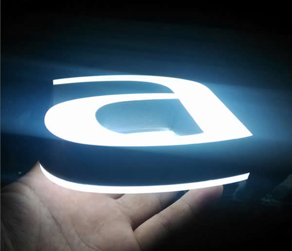 不銹鋼廣告發光字制作公司