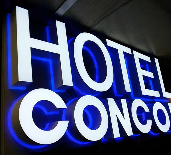 不銹鋼金屬發光字制作公司