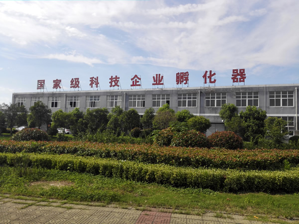 國家級科技企業孵化器樓頂發光字制作安裝