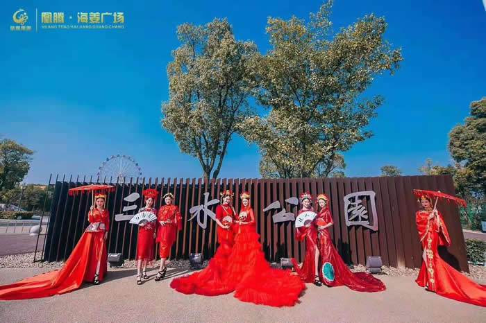 華燈璀璨 點(diǎn)亮姜堰10月26日凰騰·海姜廣場(chǎng)營銷中心盛大開放